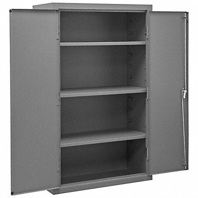 DURHAM MFG 26013S95 Storage Cabinet 60 x36 x18 Grey 3Shlv