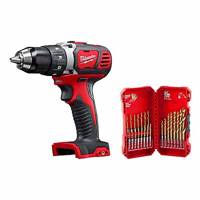 MILWAUKEE 26062048894631 M18 Drill Driver + Drill Bit Set 23PC