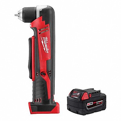 MILWAUKEE 26152048111850 M18 Right Angle Drill +M18 XC5.0 Battery