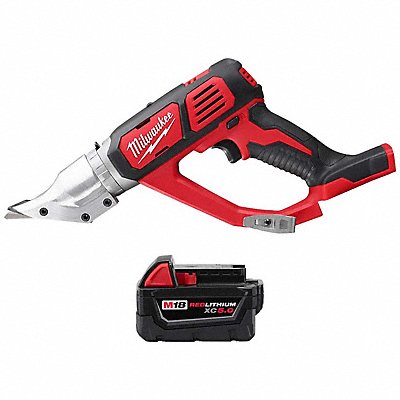 MILWAUKEE 26352000000000 Shear and Battery 18V DC Double Cut
