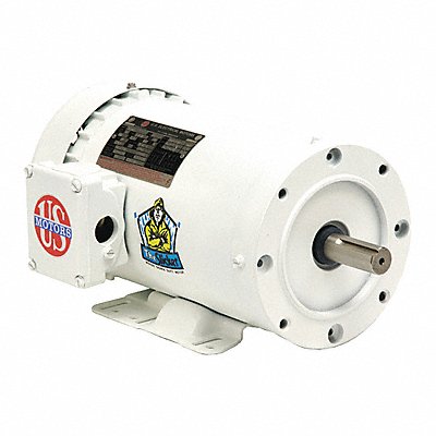 U.S. MOTORS WD1C1JC Washdown Motor 1 HP 3450 56C 115V
