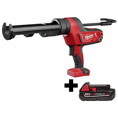 MILWAUKEE 26412000000000 M18 Cordless Caulk Gun M18 2.0 Battery