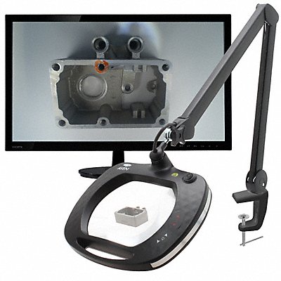 AVEN 26512CAM Manifying Lamp with Camera 2.25x Black