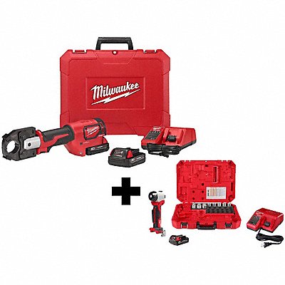 MILWAUKEE 2679222935AL21 M18 600 MCM Crimper Kit + Cable Stripper