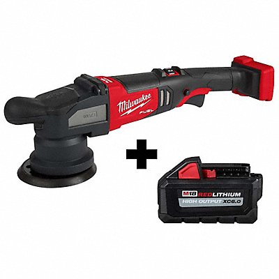 MILWAUKEE 26842000000000 Orbital Polisher L 17 13/50 in 5.16 lb