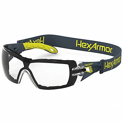 HEXARMOR 111200104 Safety Glasses Clear Lens Unisex