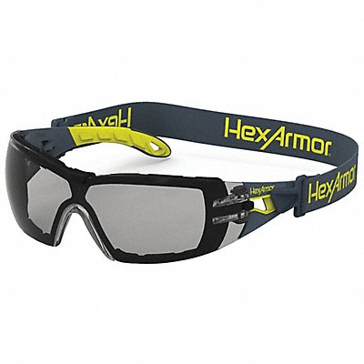 HEXARMOR 111200304 Safety Glasses Grey Lens Unisex