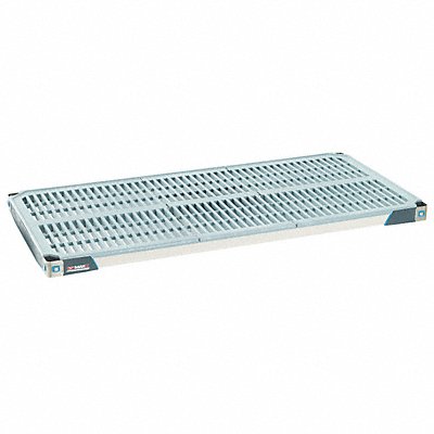METRO MX2460G4 Plastic Shelf 60x2 3/8x24in Load Capacity 750lb PK4