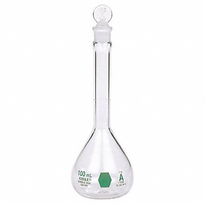 KIMBLE 2.8014E+254 Volumetric Flask 250 mL 225 mm H PK6