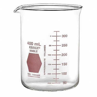 KIMBLE 14000R150 Beaker 150 mL 81 mm H 57 mm Dia PK12