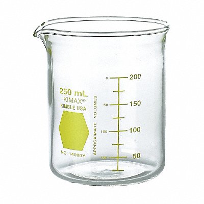 KIMBLE 14000Y1000 Beaker 1 L 145 mm H 107 mm Dia PK6