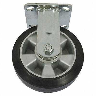 DAYTON MH13X46302G Mold-On Rubber Rigid Castor 6 In