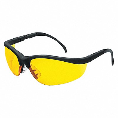 MCR SAFETY KD114AF Safety Glasses Amber