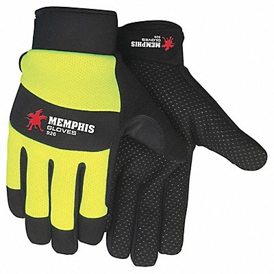 MCR SAFETY 926XL Memphis Multitask Blk Synthtc Leather XL