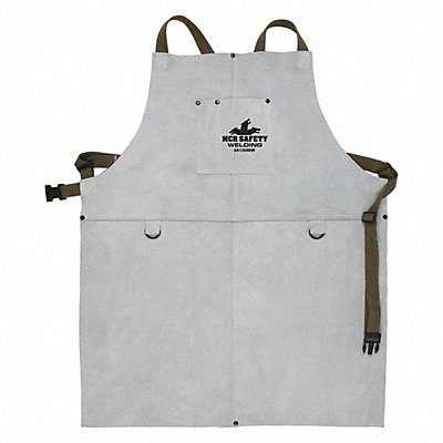 MCR SAFETY 38130MW Leather Welding Bib Apron 24X 30