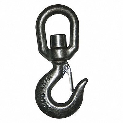 GRAINGER MH22MW6802G Lifting Hook with Safety Latch 2 Ton