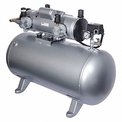 GAST 8LDF46TM850X Piston Air Compressor 2 hp Horizontal