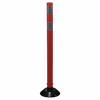 GRAINGER 0436OWG G6577 Delineator Post Orange HDPE 36 In