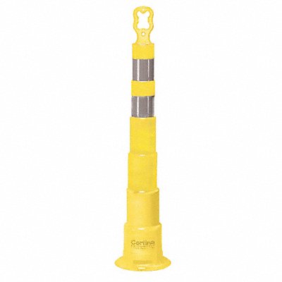 GRAINGER 0375064HYG G6579 Trim Line Channelizer Yellow 45 In
