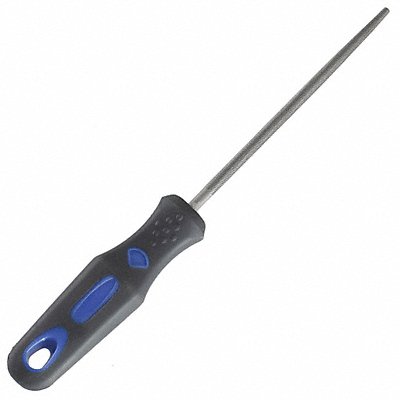 WESTWARD 26KP99 Round File 6 in Round 1/4in Diameter