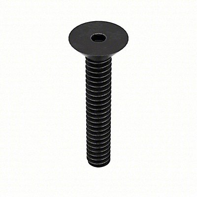 GRAINGER U074100130087 Flat Head Socket Screw Steel #6-32 7/8 L PK100