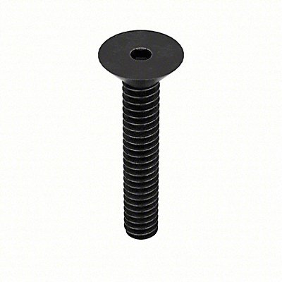 GRAINGER U074100130100 Flat Head Socket Screw Steel #6-32 1 L PK100