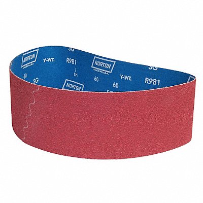 NORTON 78072701344 Sanding Belt 36 in L 4 in W 60G PK10