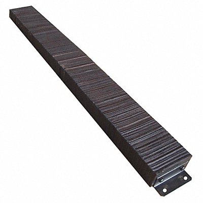 GRAINGER 26W572 Dock Bumper 10x4-1/2x98 in Rubber