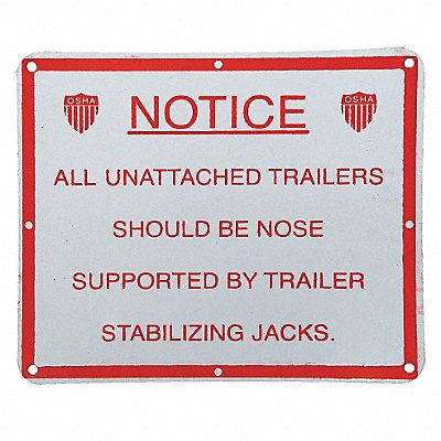 DAYTON 26W611 Stabilizing Jack Sign Trailer Jacks