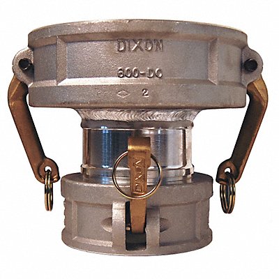 DIXON VALVE  COUPLING 2030DDAL Cam and Groove Coupling 2  3 Aluminum