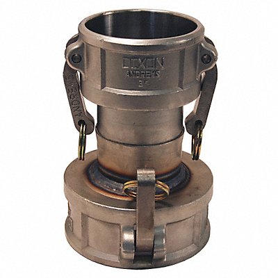 DIXON VALVE  COUPLING 2030DDSS Cam and Groove Coupling 2  3 316 SS