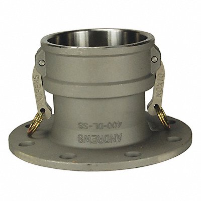DIXON VALVE  COUPLING 400DLAL Cam and Groove Coupling 4 Aluminum