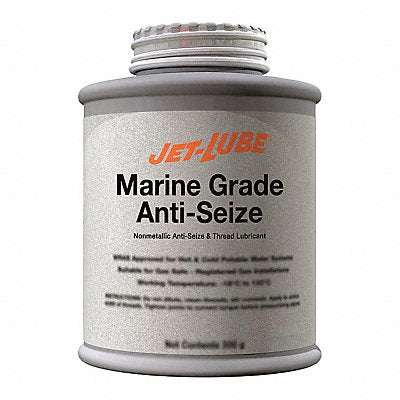 JET-LUBE 49702 Marine Grd Anti-Seize 1/2 lb BrshTp Cn
