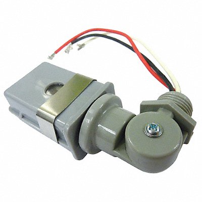 DAYTON 26WA80 Photocontrol 1/2 in Conduit Grey