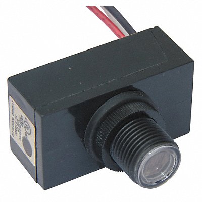 DAYTON 26WA82 Photocontrol 3/8 in Conduit Black