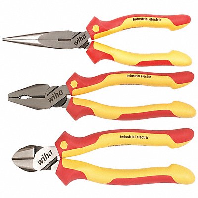 WIHA 32981 Plier Set Insulated 3 Pcs