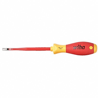 WIHA 32058 Insltd Slotted Screwdriver 1/4 in