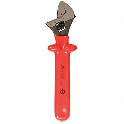 WIHA 76208 Adjustable Wrench Insulated Rubber Natural 8