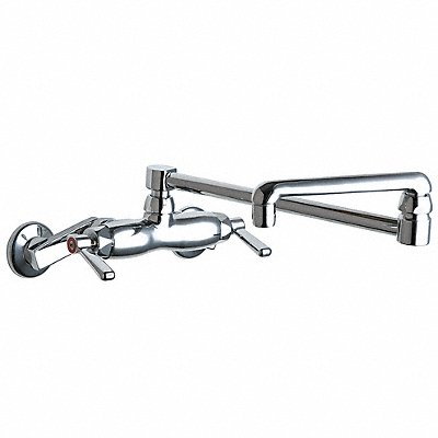 CHICAGO FAUCETS 445DJ18ABCP Double Joint Chrome Chicago Faucets 445