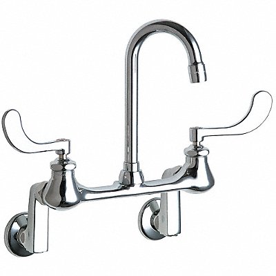 CHICAGO FAUCETS 631RABCP Gooseneck Chrome Chicago Faucets 631