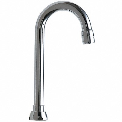 CHICAGO FAUCETS GN1AE3JKABCP Spout Brass Fits Chicago Faucets