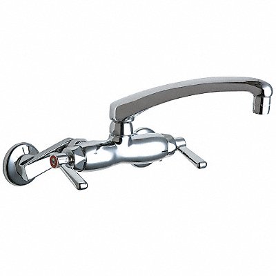 CHICAGO FAUCETS 445L8ABCP Low Arc Chrome Chicago Faucets 445