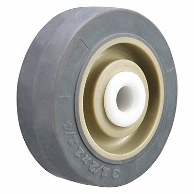 GRAINGER PRCP035X013038D Nonmark Rubber Tread Plastic Core Wheel