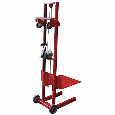 DAYTON 26Y451 Platform Lift 500 lb Cap.66-1/4 In H