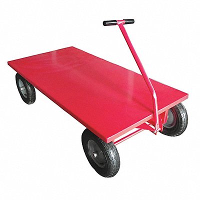 GRAINGER 26Y468 Wagon Truck Flush Deck 36x72 Cap 3000 Lb
