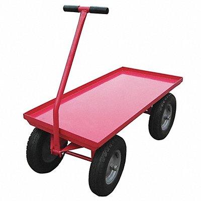 GRAINGER 26Y470 Wagon Truck Lip Edge 30x48 Cap 2000 Lb