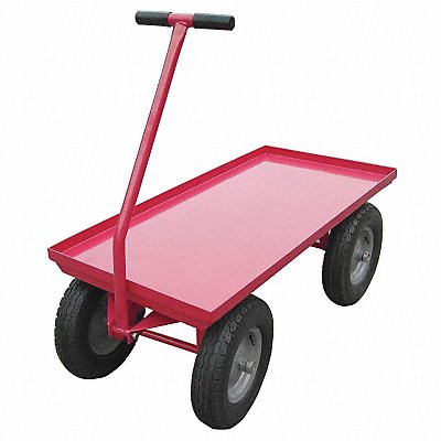 GRAINGER 26Y474 Wagon Truck Lip Edge 36x72 Cap 3000 Lb