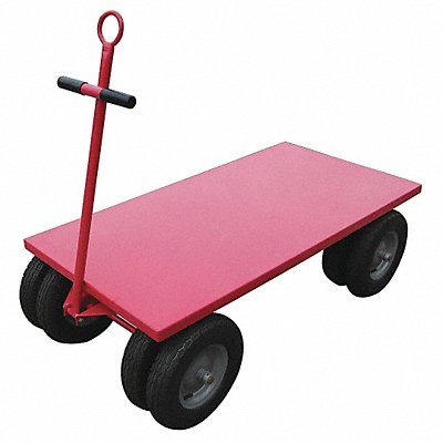 GRAINGER 26Y486 Wagon Truck Flush Deck 30x60 Cap 2500 Lb