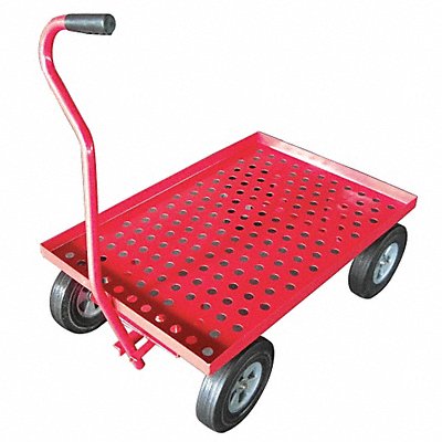 GRAINGER 26Y489 Wagon Truck Perf Deck 24x36 Cap 1000 Lb