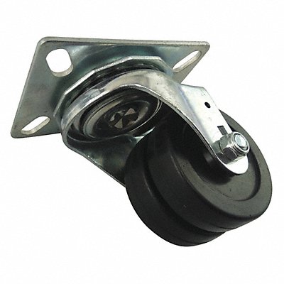GRAINGER 26Y510 Standard Plate Castor Swivel 350 lb.